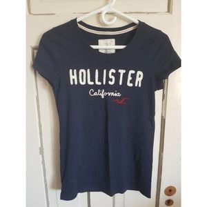 Hollister Navy Tshirt